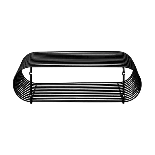 Curva hylde, sort AYTM