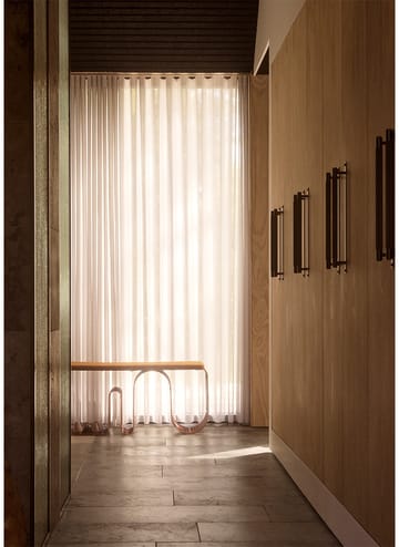 Curva siddebænk 100 cm - Amber - AYTM