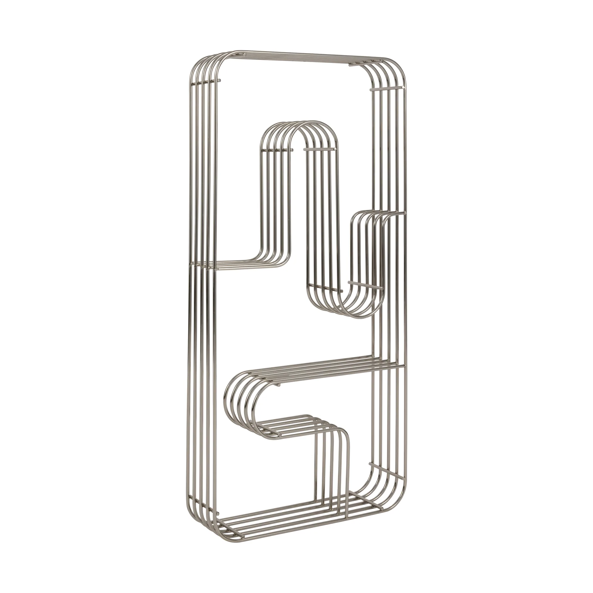 Curva væghylde rektangulær, Sølv AYTM