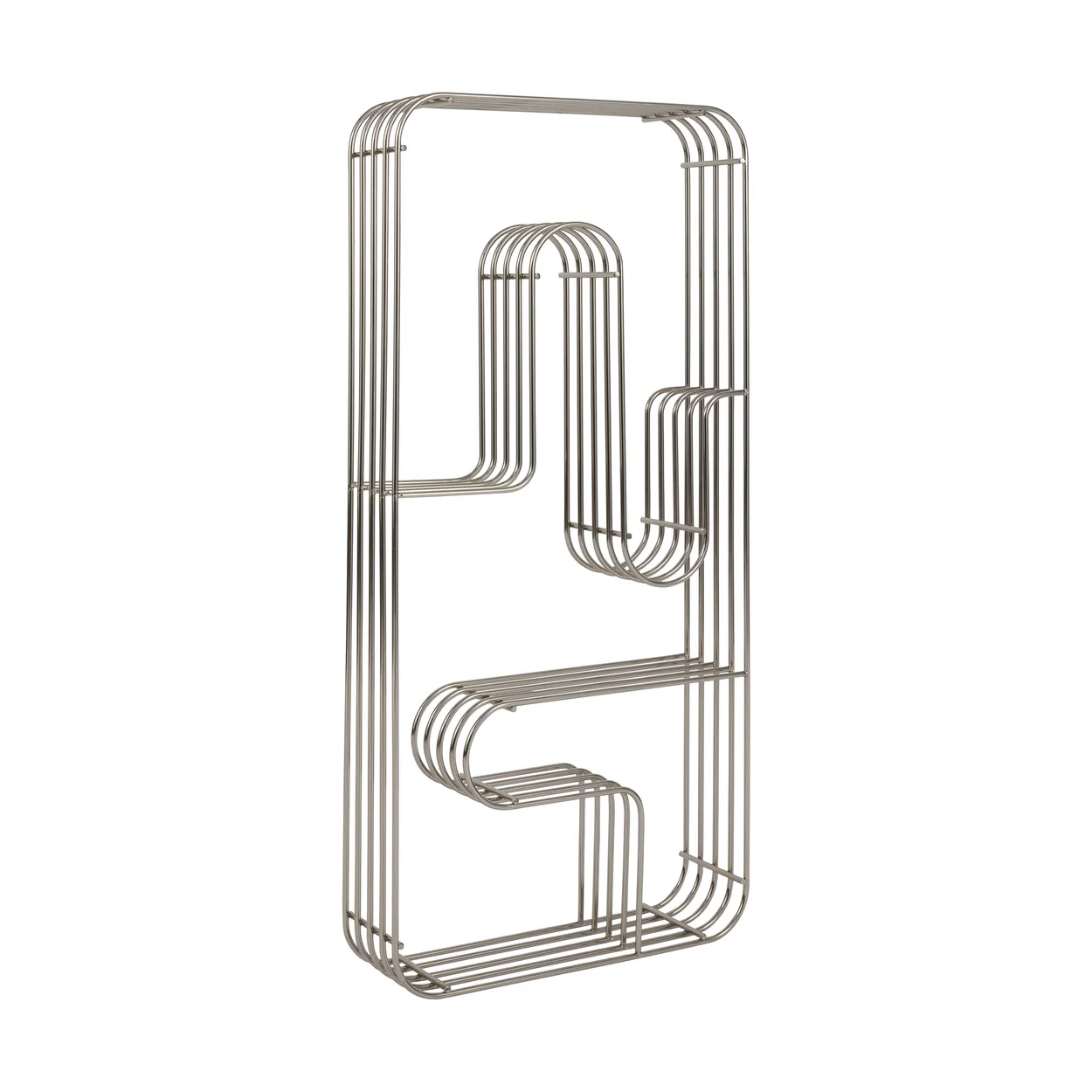 AYTM Curva væghylde rektangulær Sølv