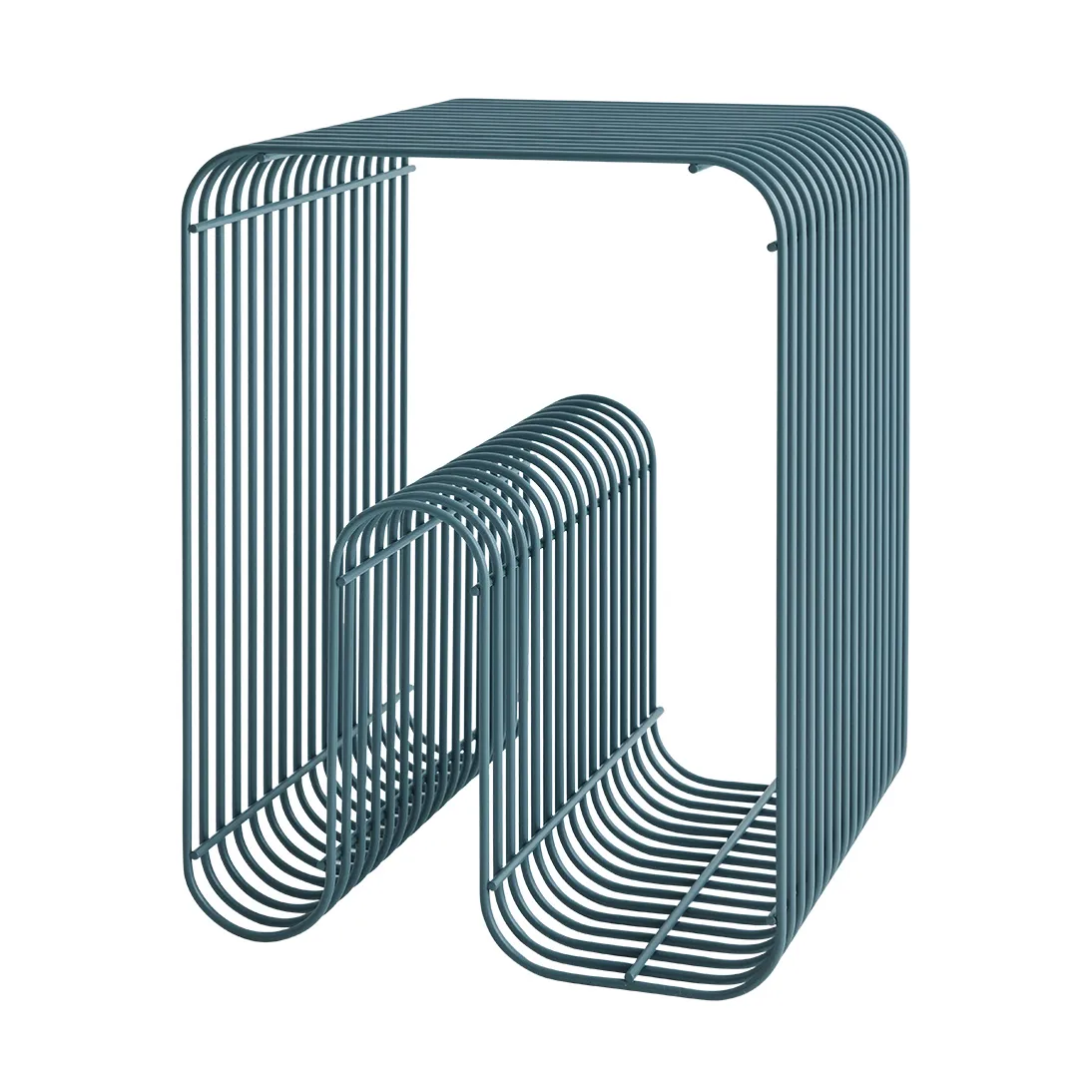 Curve stol, Dusty blue AYTM