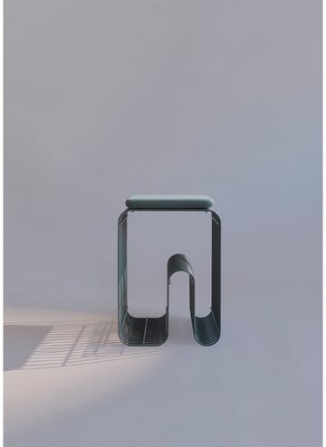 Curve stol - Dusty blue - AYTM