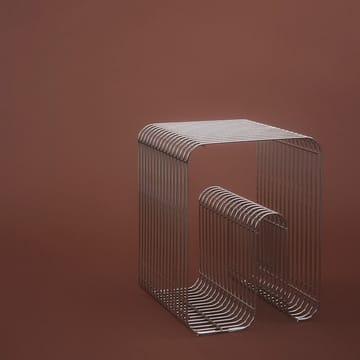 Curve stol - sølv - AYTM