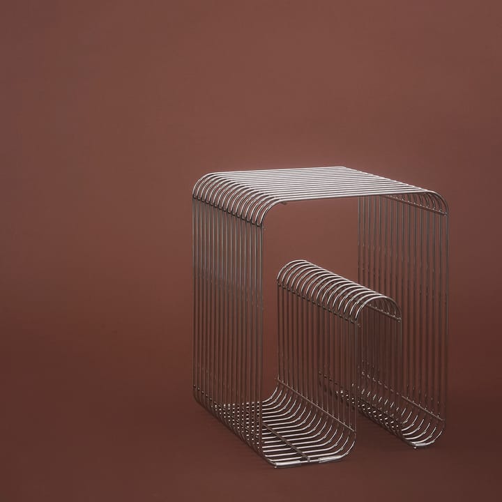 Curve stol - sølv - AYTM