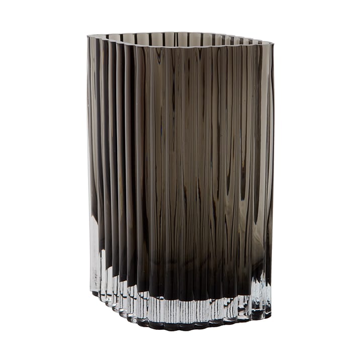 Folium vase 25 cm, Black AYTM