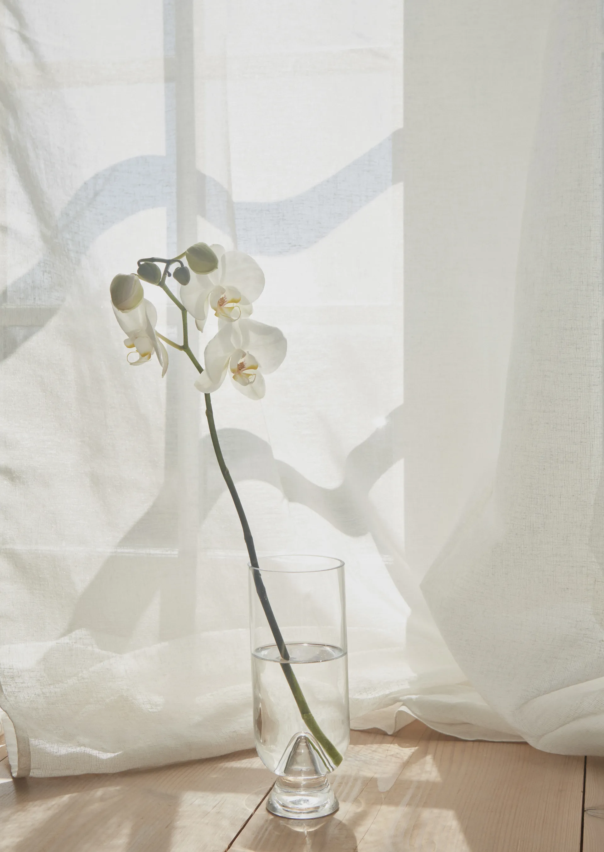 Glacies vase 18 cm, Klar AYTM