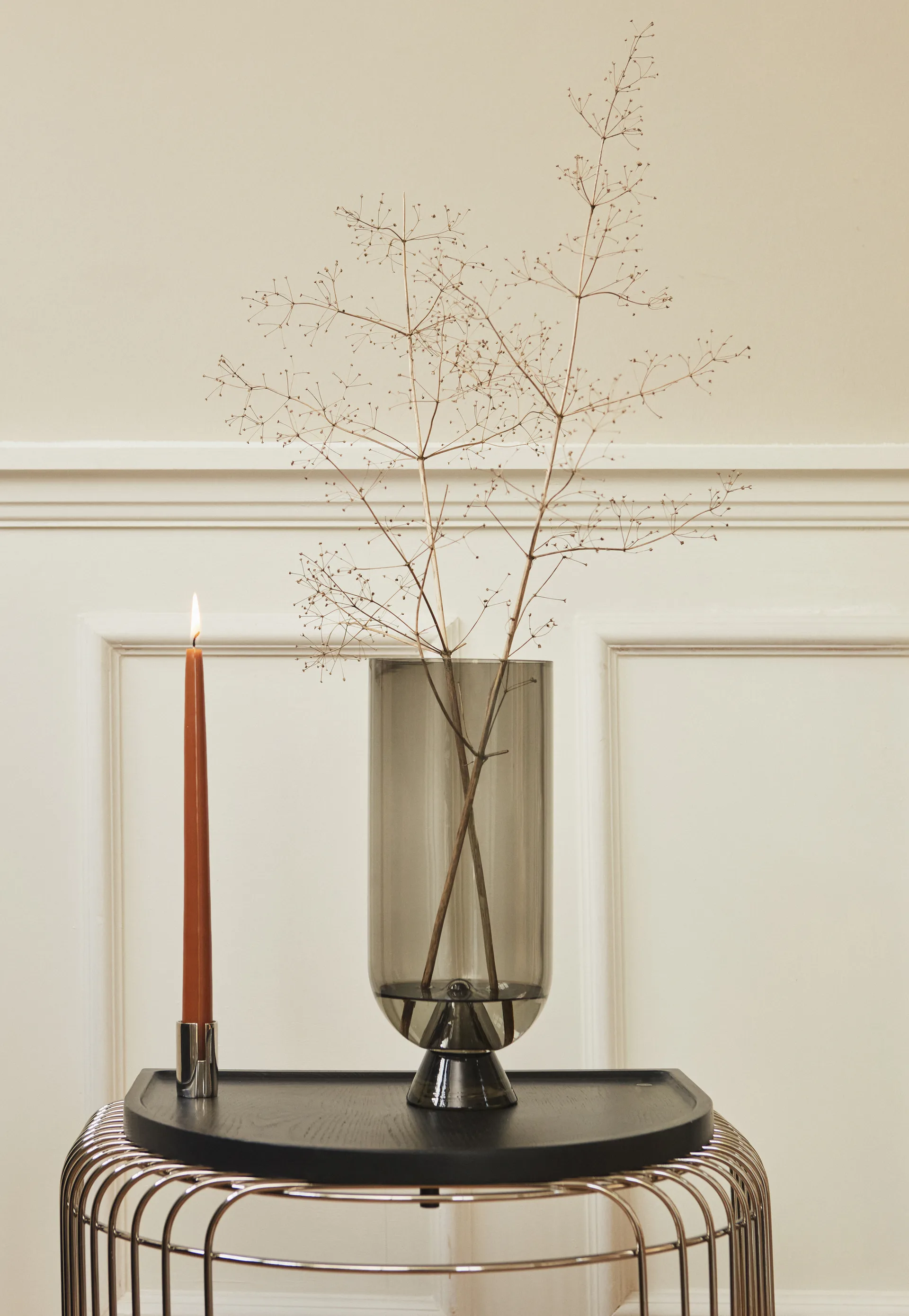 Glacies vase 29 cm, Sort AYTM