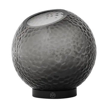 Globe bubbles vase Ø17 cm - Black - AYTM