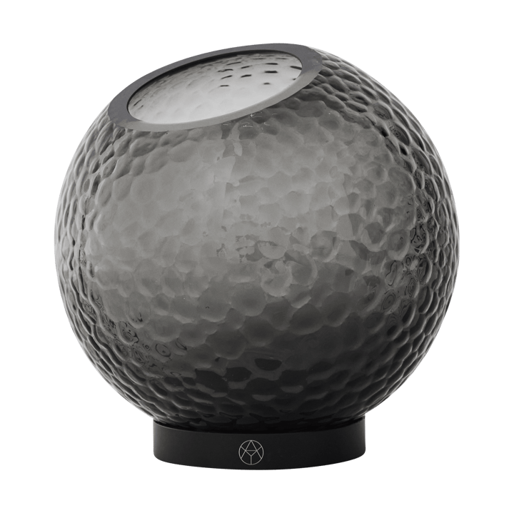 Globe bubbles vase Ø17 cm - Black - AYTM