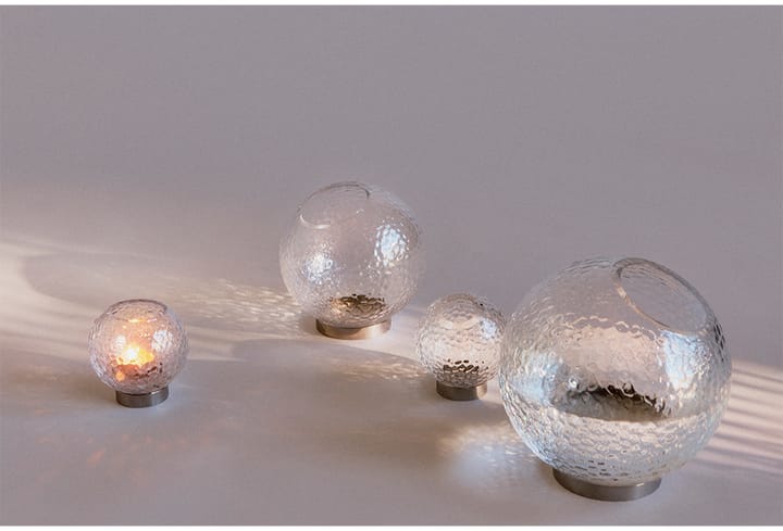 Globe bubbles vase Ø17 cm, Clear AYTM