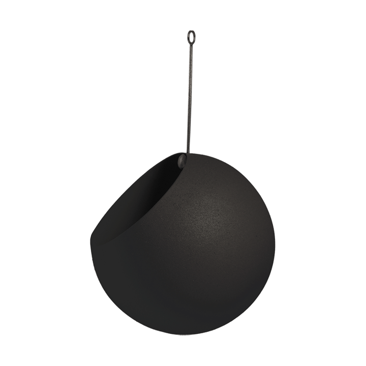 GLOBE hængende krukke Ø17 cm h28 cm - Black - AYTM