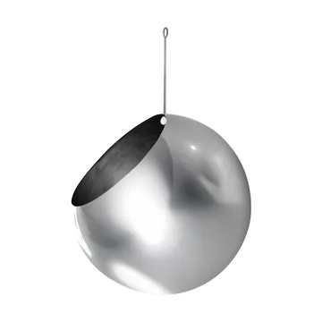 GLOBE hængende krukke Ø17 cm h28 cm - Silver - AYTM