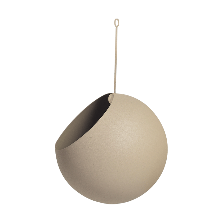 GLOBE hængende krukke Ø17 cm h28 cm - Taupe - AYTM