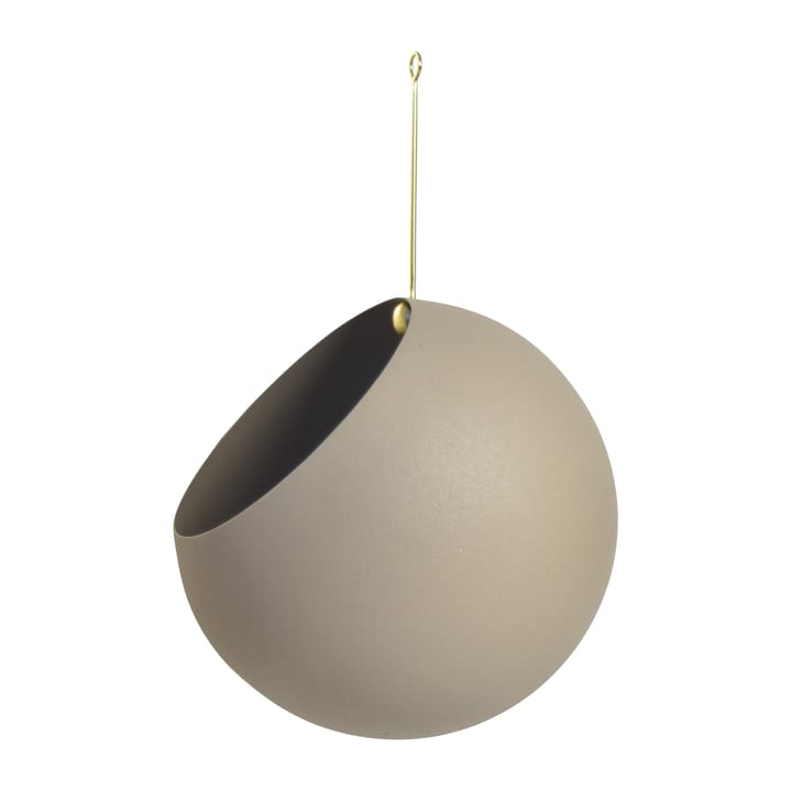 GLOBE hængende krukke Ø21 cm h32 cm - Taupe - AYTM