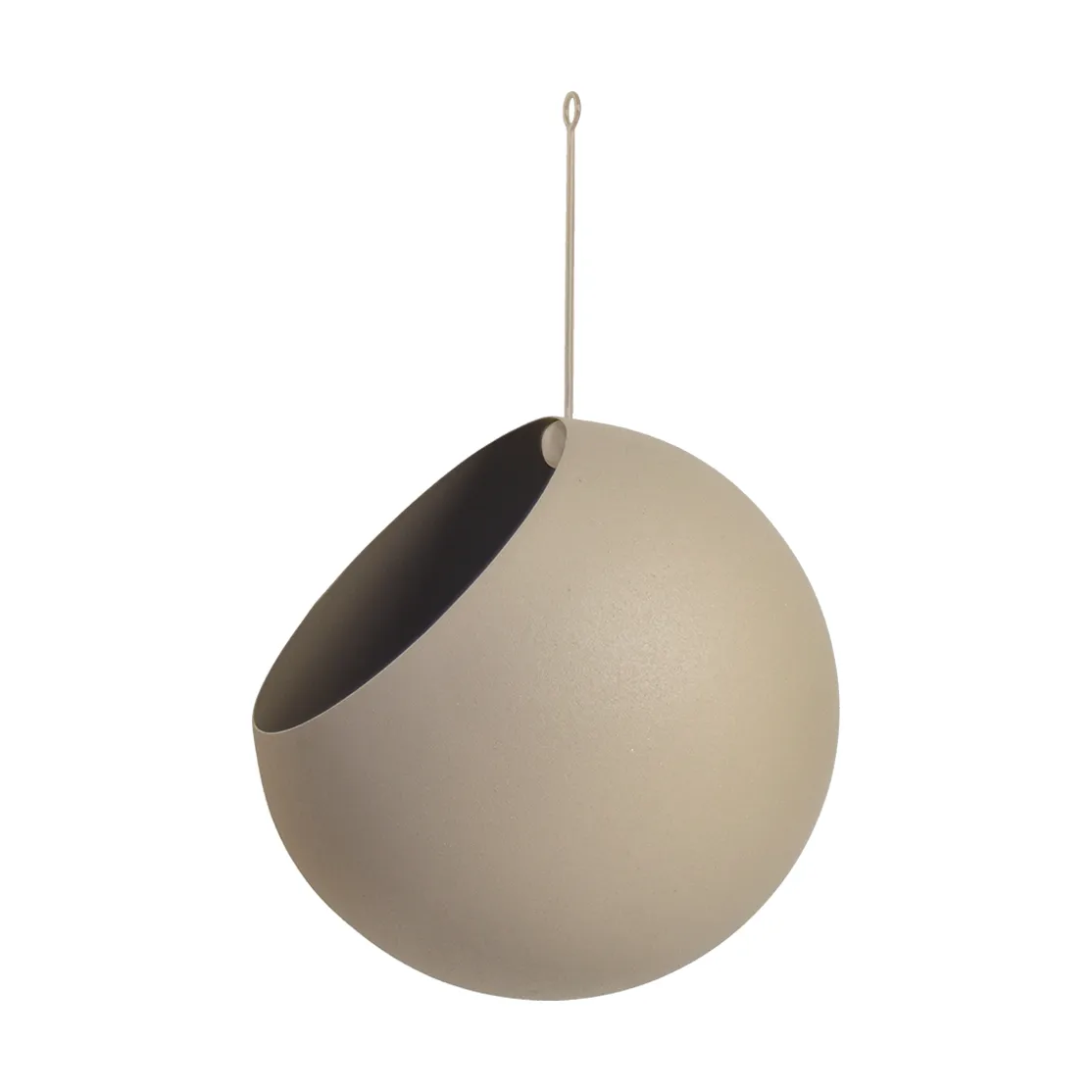 GLOBE hængende krukke Ø21 cm h32 cm, Taupe AYTM