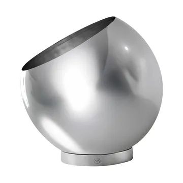 Globe urtepotte Ø17 cm - Silver - AYTM
