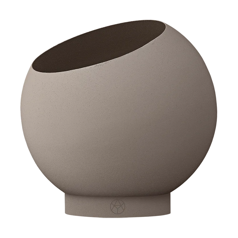Globe urtepotte Ø17 cm, Taupe AYTM
