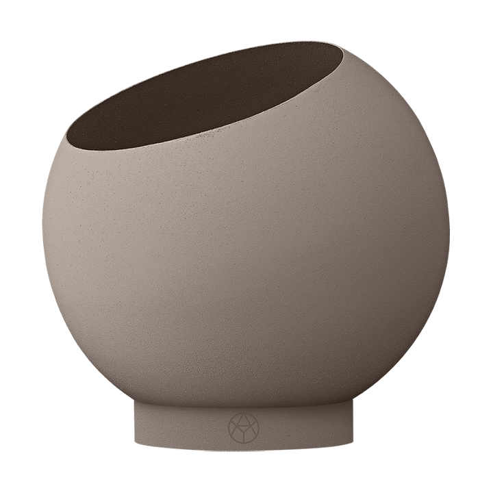 Globe urtepotte Ø17 cm - Taupe - AYTM