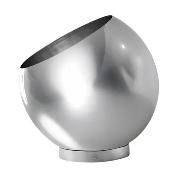 Globe urtepotte Ø21 cm - Silver - AYTM