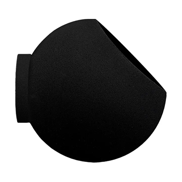 AYTM Globe urtepotte væg Ø17 cm Black