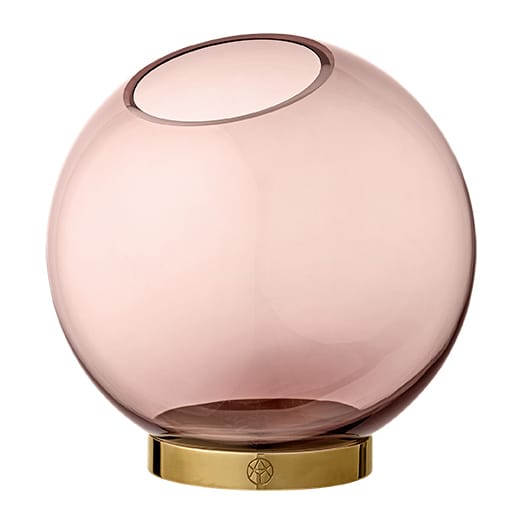 Globe vase medium - rose-guld - AYTM