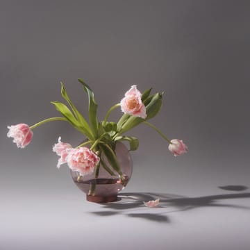 Globe vase medium - rose-guld - AYTM