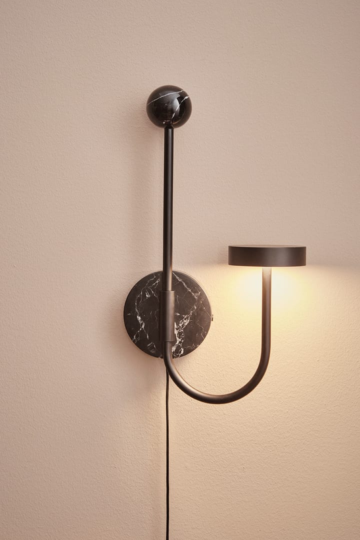 GRASIL væglampe 30x54 cm - Black/Black - AYTM