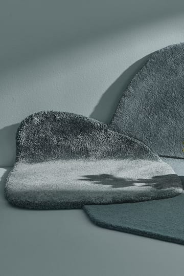 Mola tæppe 140x195 cm - Dusty blue - AYTM