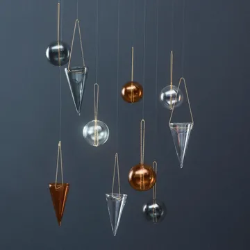 Monili juletræskræmmerhus - røgfarvet - AYTM