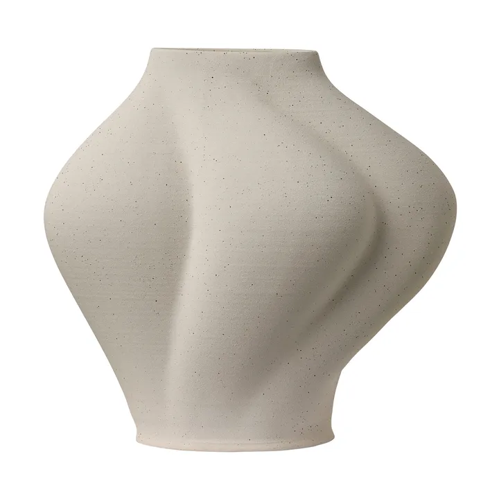 Saltare vase - Cream, Ø13,8x30 cm - AYTM