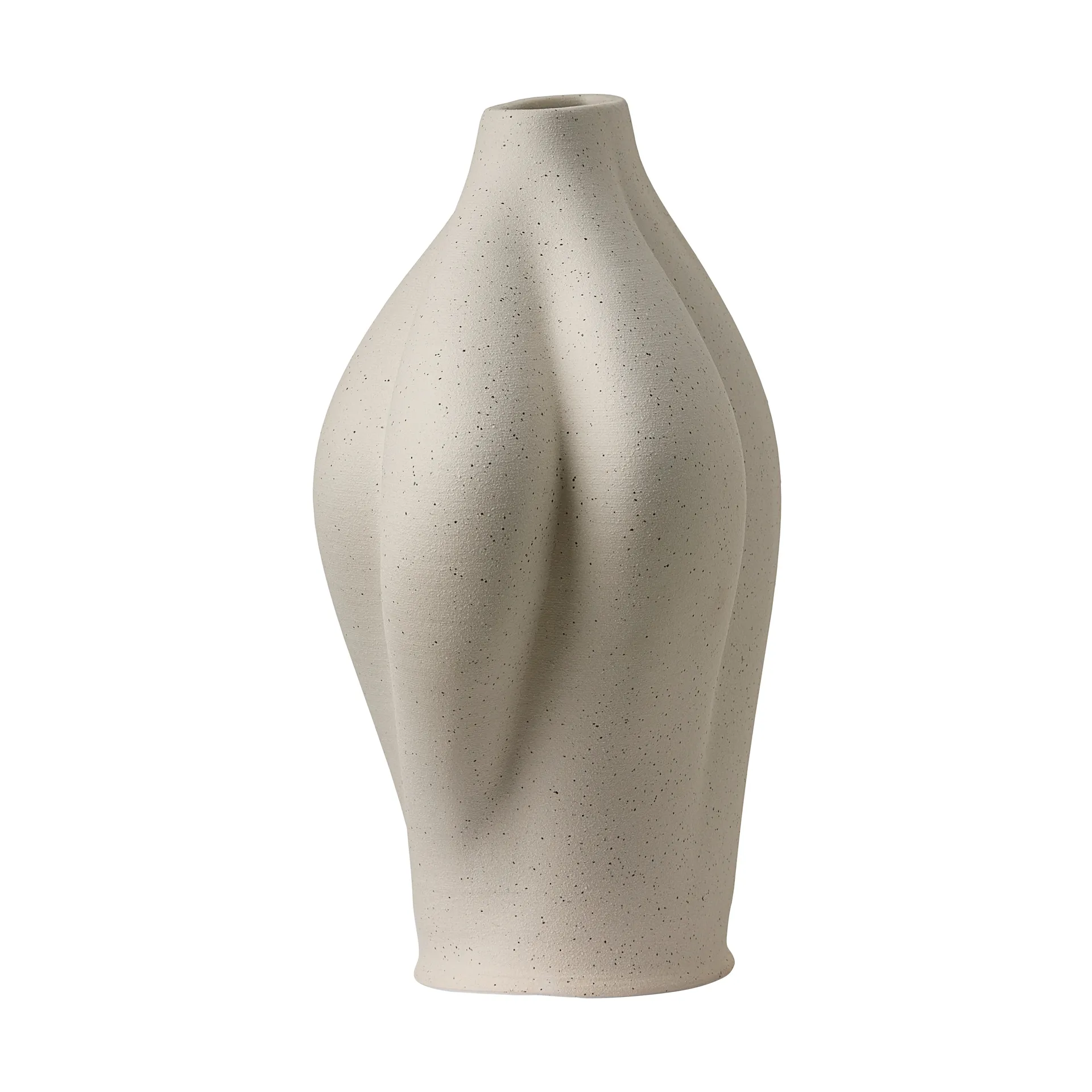 Saltare vase, Cream, Ø13,8x30 cm AYTM