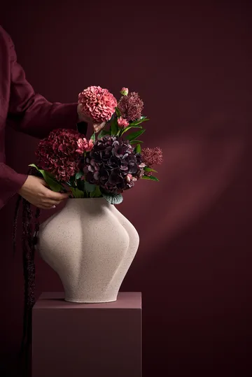 Saltare vase - Rose, Ø13,8 x 30 cm - AYTM
