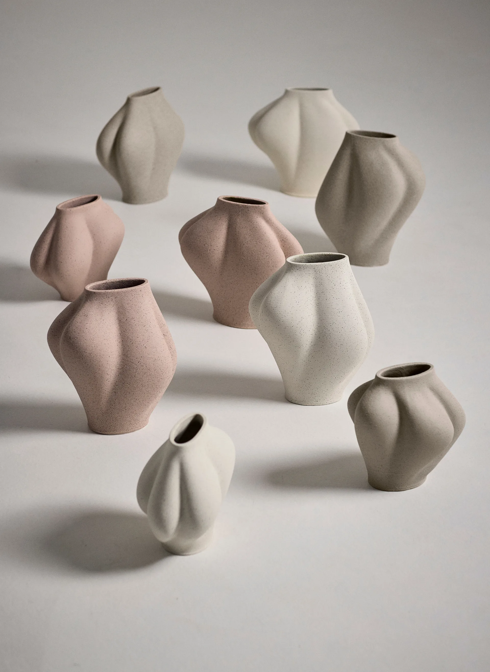 Saltare vase, Rose, Ø15x25 cm AYTM