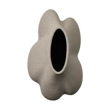 Saltare vase - Taupe, Ø17×35 cm - AYTM