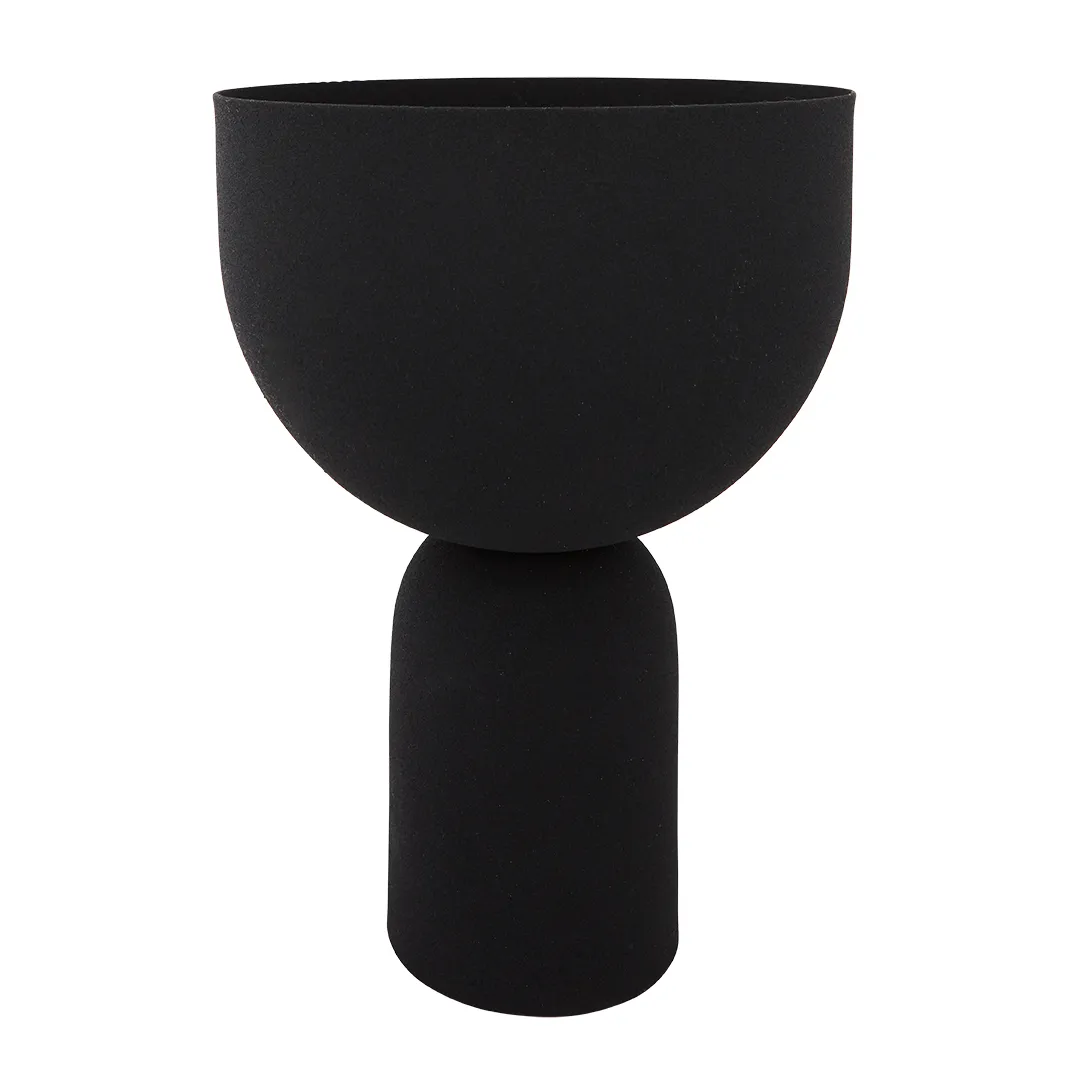 Torus krukke Ø22 cm, Black/Black AYTM