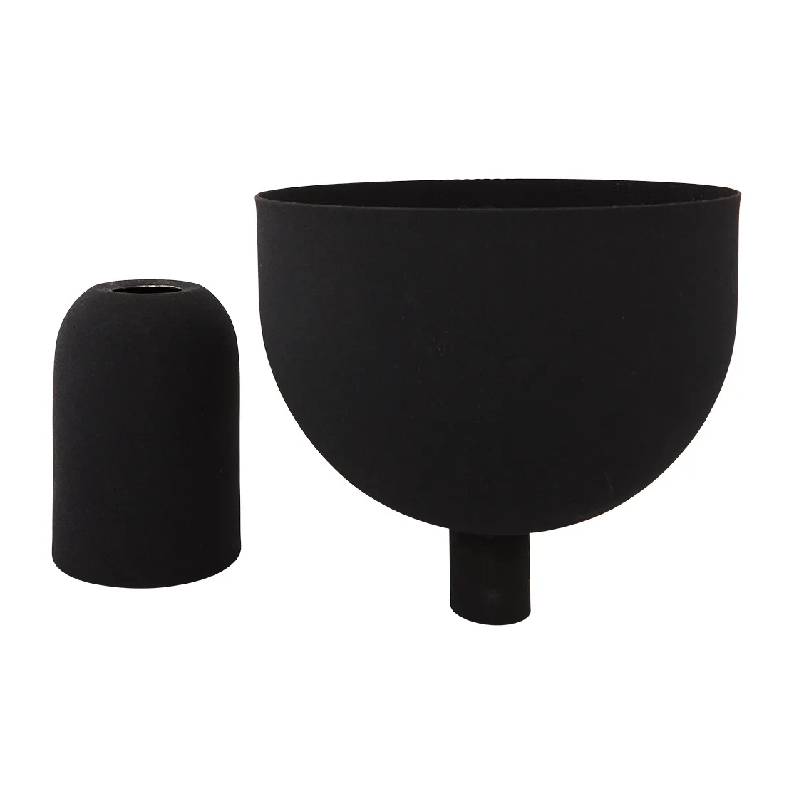Torus krukke Ø22 cm, Black/Black AYTM