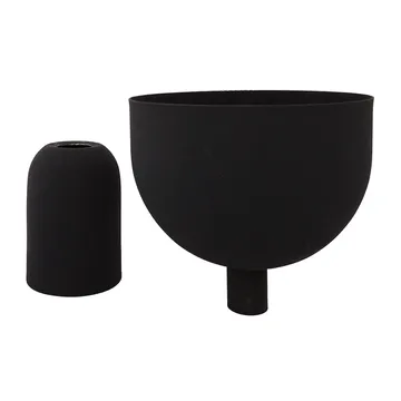 Torus krukke Ø22 cm - Black/Black - AYTM