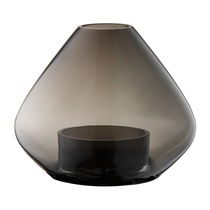 Uno lanterne/vase 12 cm - Sort - AYTM
