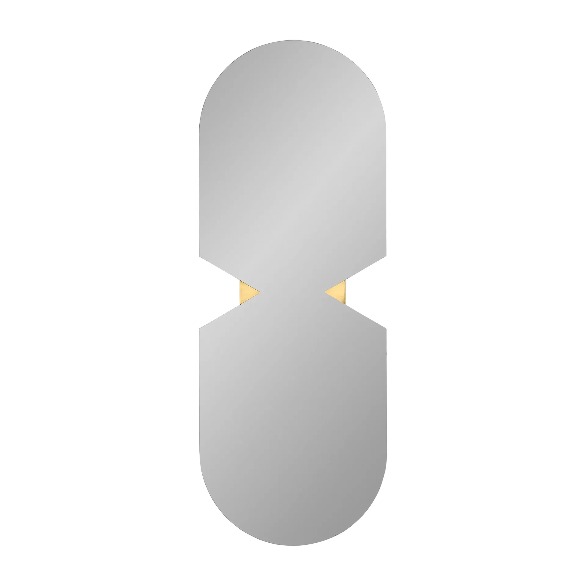 Verto spejl 44x120 cm, Sort AYTM