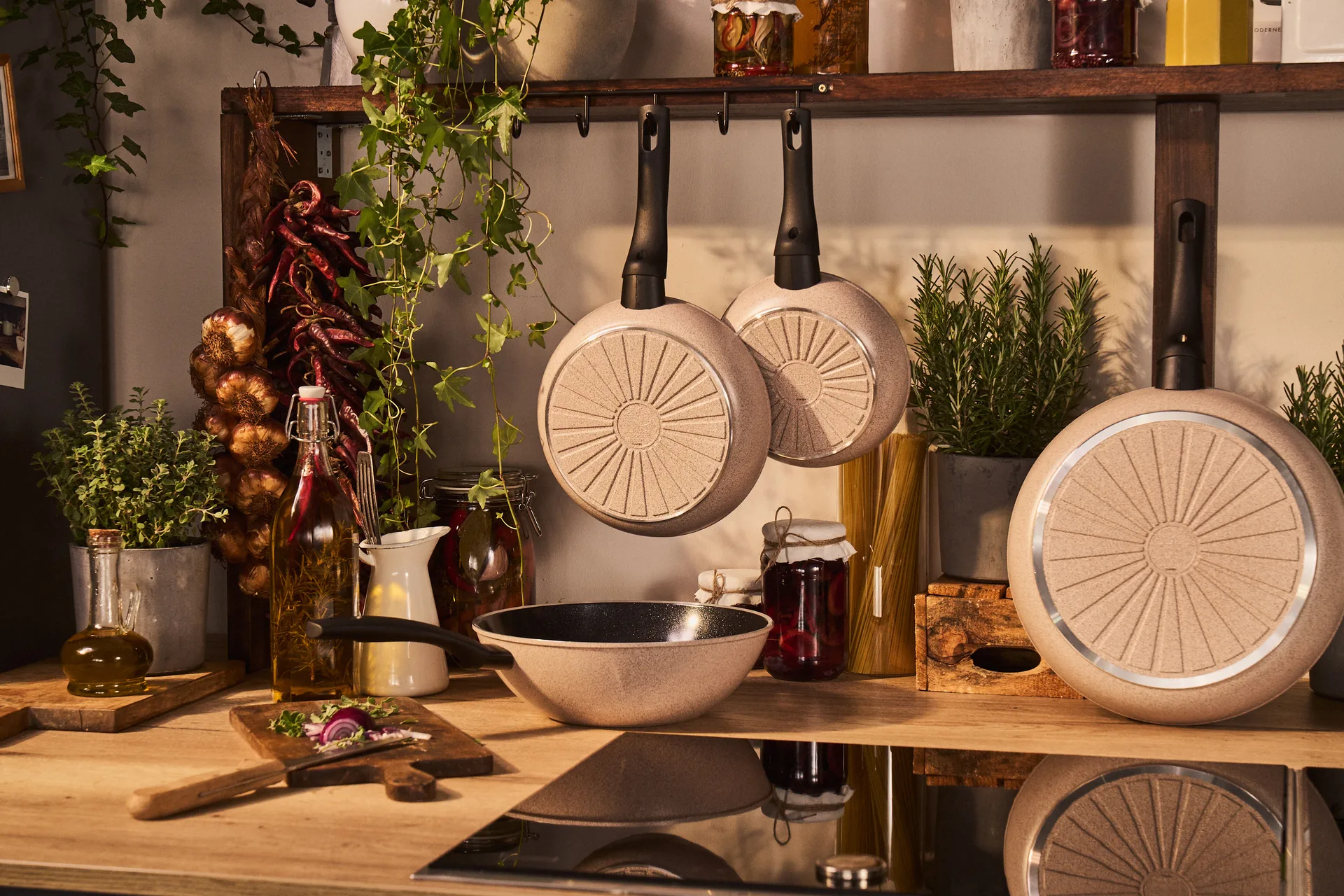 Ballarini Ledro keramisk non stick stegepande, 32 cm Ballarini