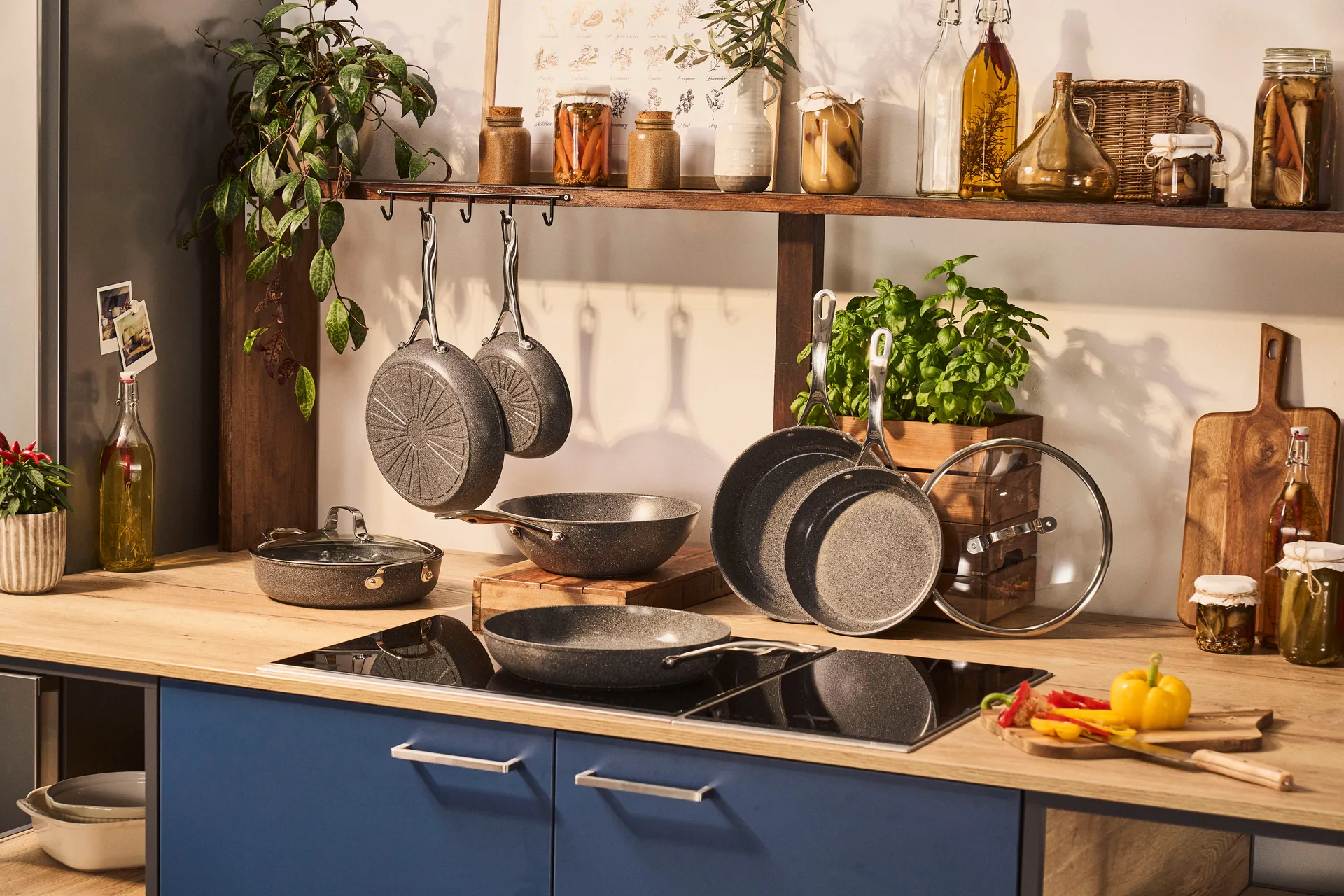 Ballarini Salina Ti-X Granit keramisk stegepande, 28 cm Ballarini