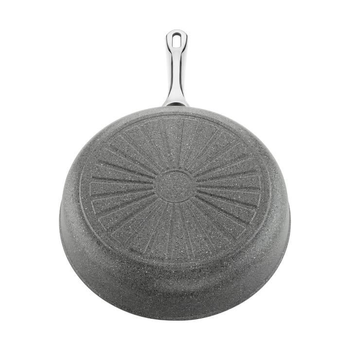 Salina Ceramic Granit sautépande med glaslåg, 28 cm Ballarini