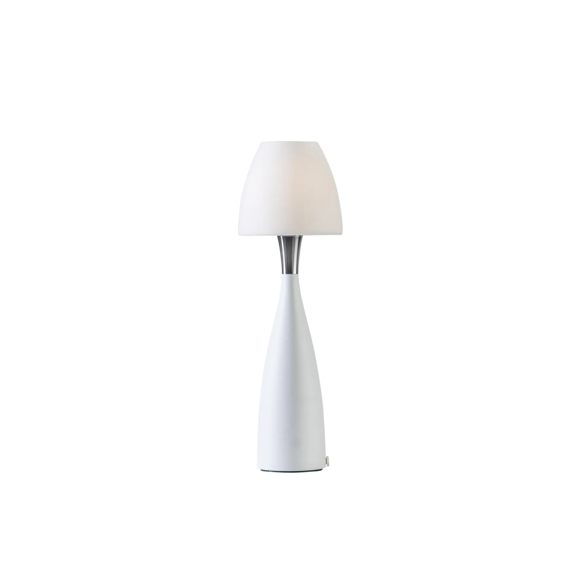 Anemon bordlampe, lille, hvid opal Belid