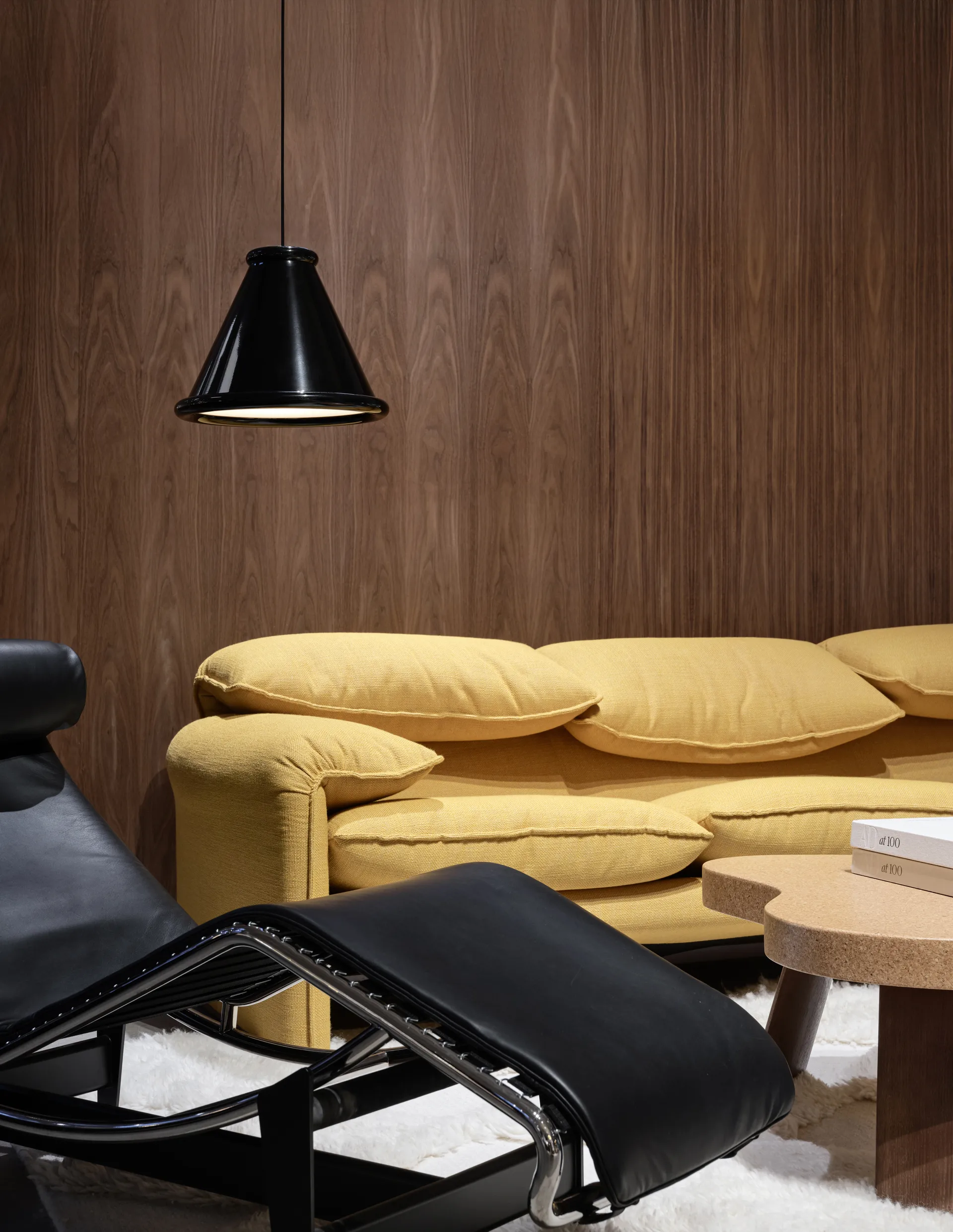 Belle pendel Ø36 cm, Glossy black Belid