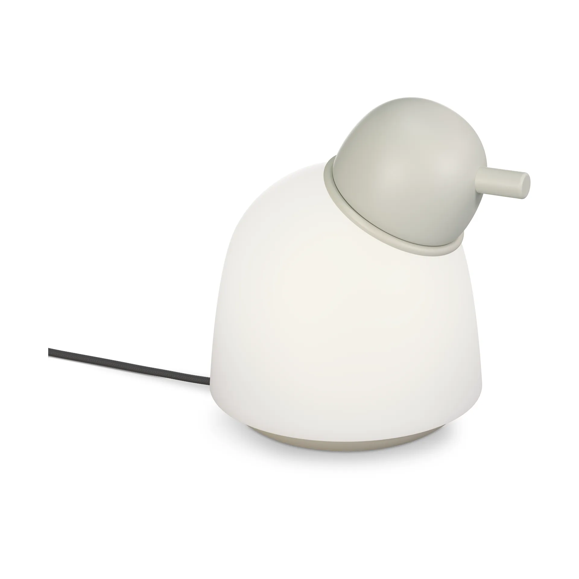Bird bordlampe 21,5 cm, Sand-opalglas Belid