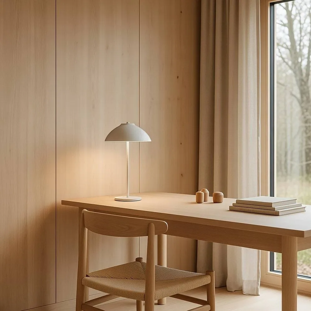 Bordlampe Vali, Sand, 40 cm Belid