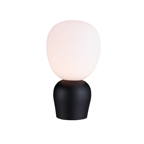 Buddy bordlampe opalglas - Sort - Belid