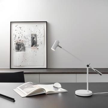 Cato bordlampe 48,5 cm - Mat hvid - Belid
