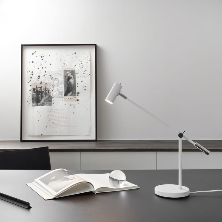 Cato bordlampe 48,5 cm, Mat hvid Belid