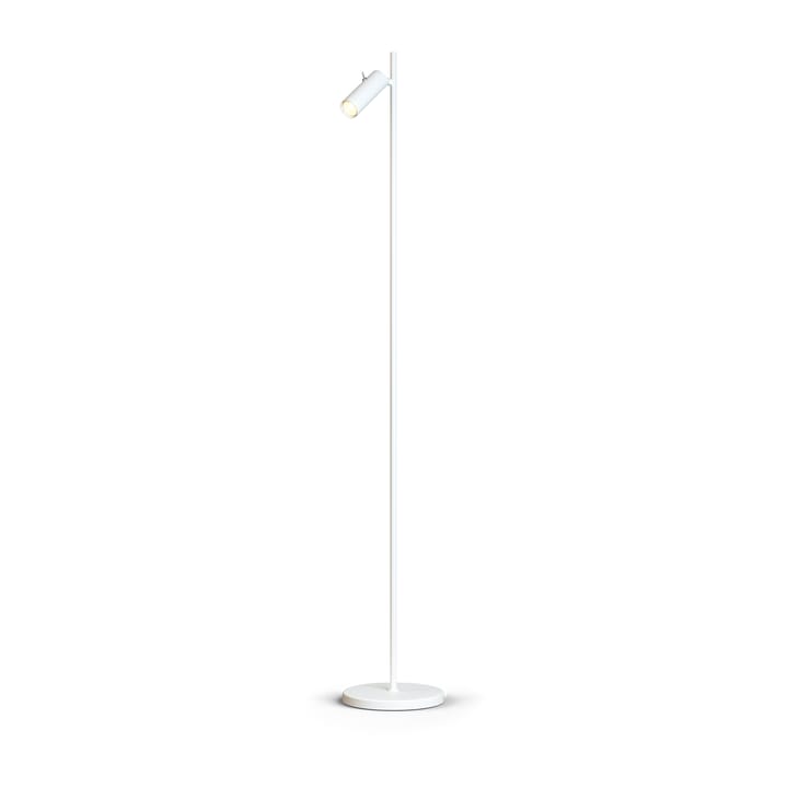 Cato Slim gulvlampe enkel - Mat hvid/LED - Belid